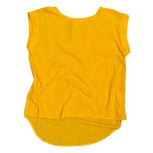 CLOSET CLEAR OUT! Bright golden Yellow Tacera Sleeveless Top - size medium